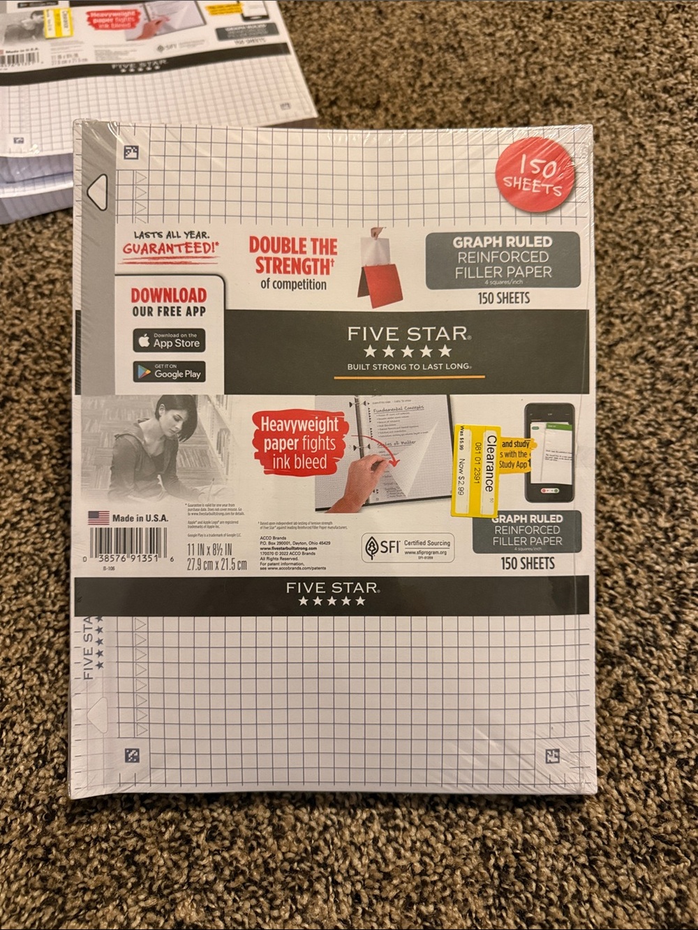 Graph Paper - 150 Sheets - Picture 1 of 1